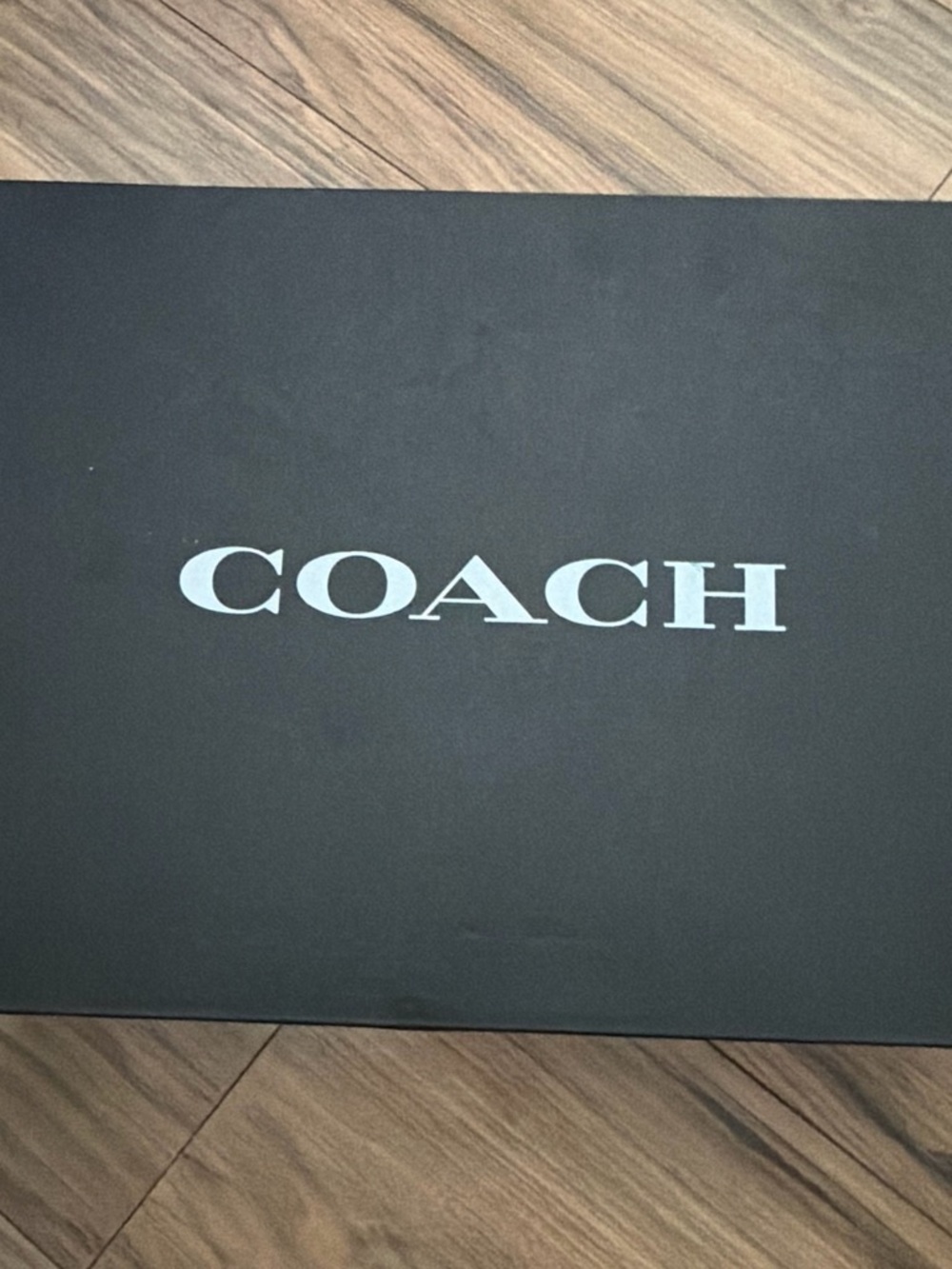 Coach Black Box with White Logo
